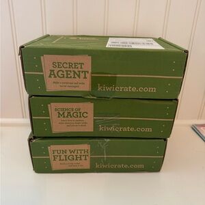 KiwiCo STEM Activity Kits – Set of 3 (New/Unused)